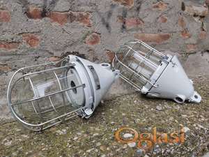Industrijske lampe 2 kom masivne